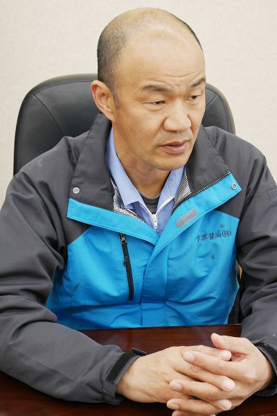 下津醤油(株)岡田工場長